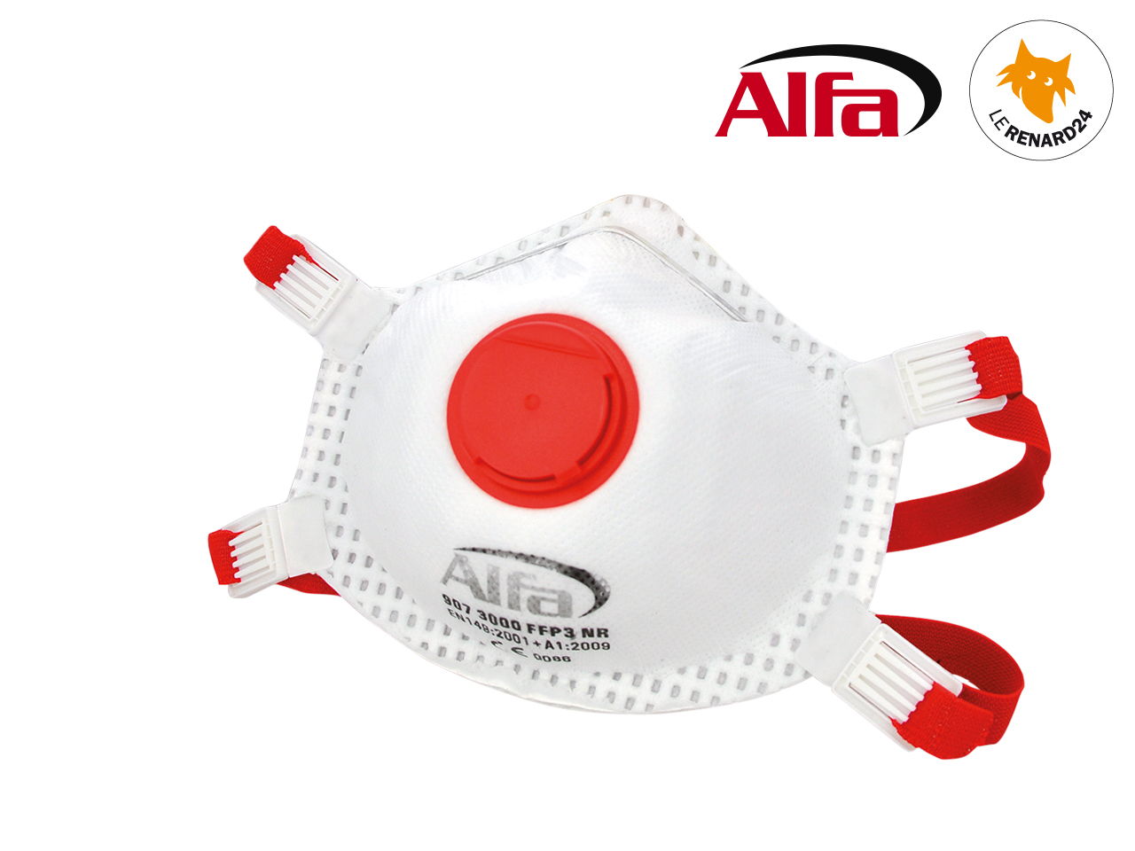 Masque anti-poussière P2 avec valve FINIXA 