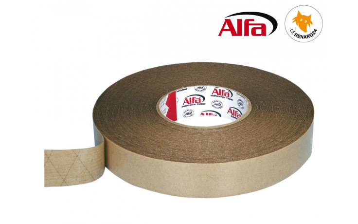 245 ALFA «PowerTac» - Adhésif double face extrafort dont pour socles (durs) en bois ou autres 