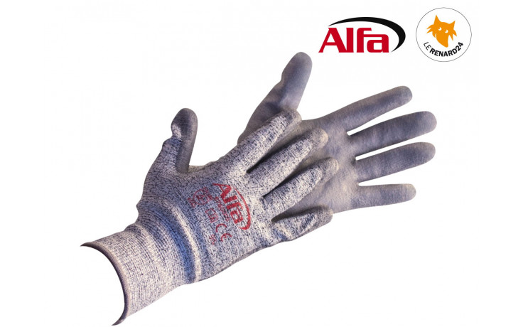 1 Paires Gants Anti Coupure de Niveau 5, Matériau de Qualité