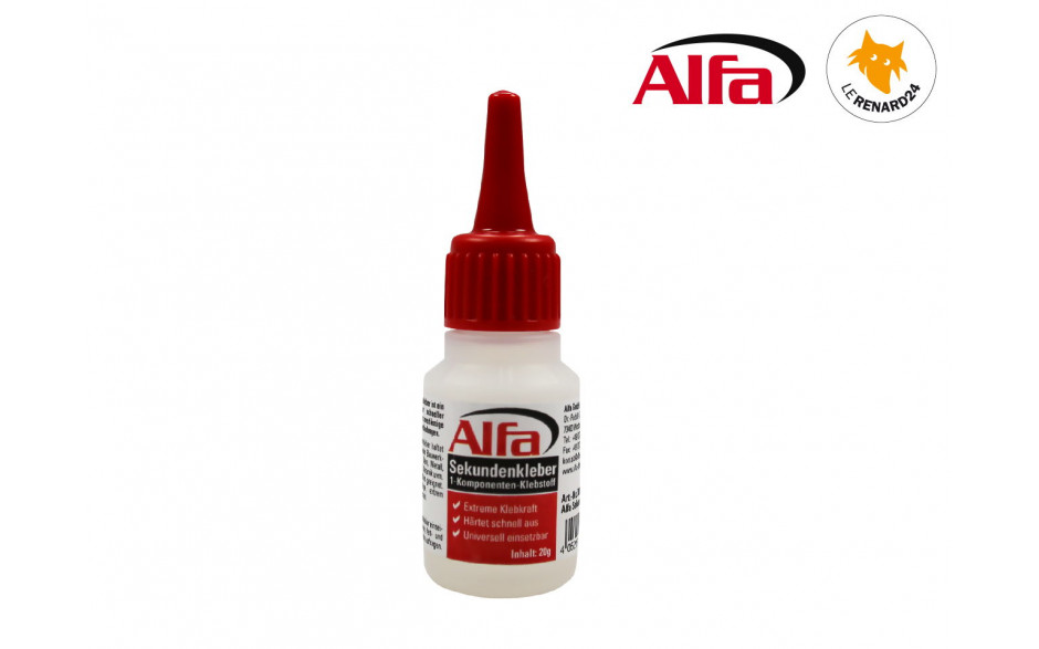 240 ALFA - Colle seconde cyanoacrylate fluide