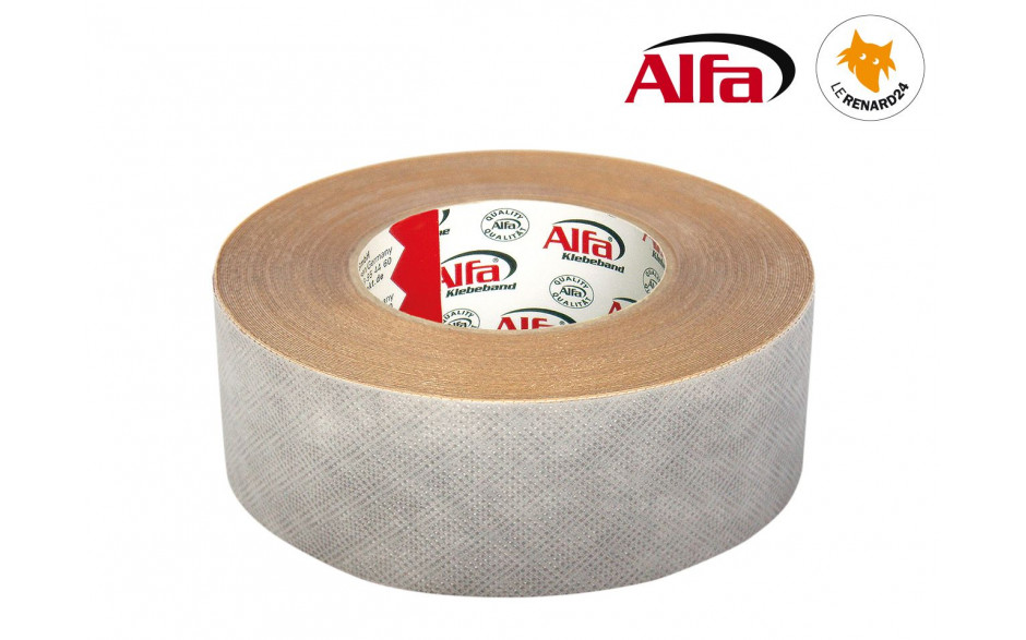 Ruban adhésif en textile tissé pour réparer joint du pare vapeur - ALFA «SP Tape» 