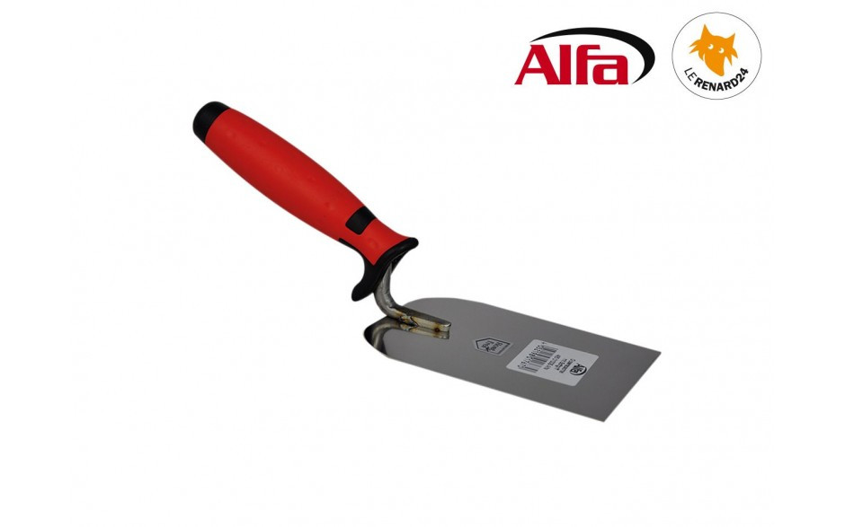 465 ALFA - Spatule stuccateur inox avec manche bi-matière