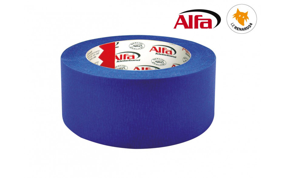 508 ALFA «Blue Tape» - Ruban adhésif de masquage peinture en papier crêpé fin
