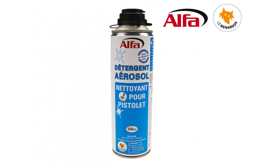 618 ALFA - Cleaner nettoyant pour pistolet à mousse polyuréthane