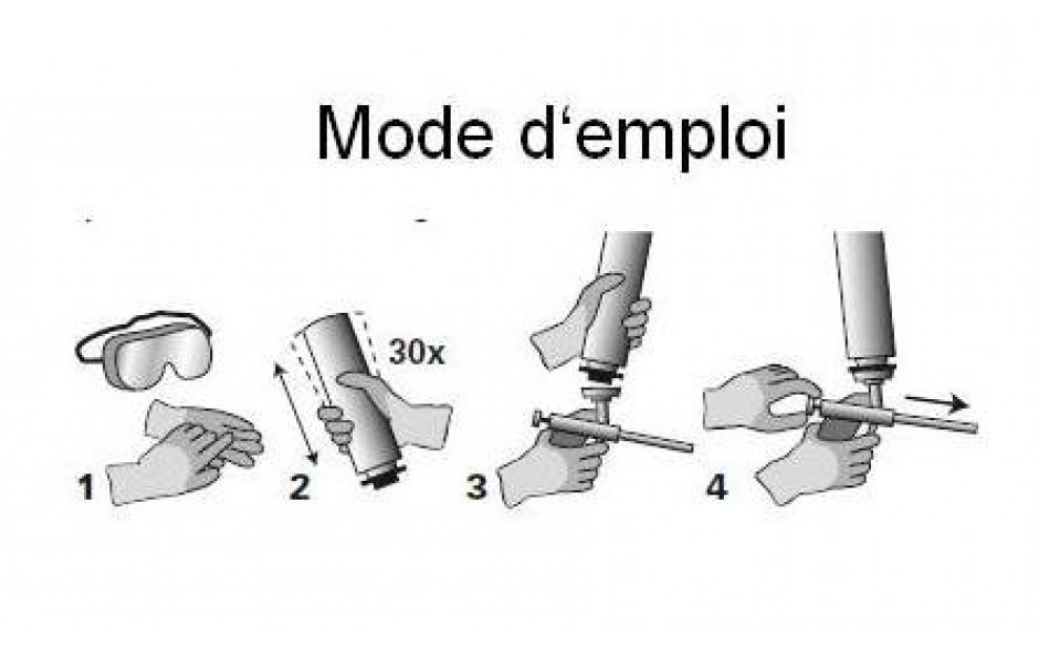 PISTOLET PLASTIQUE POUR MOUSSE POLYURETHANE