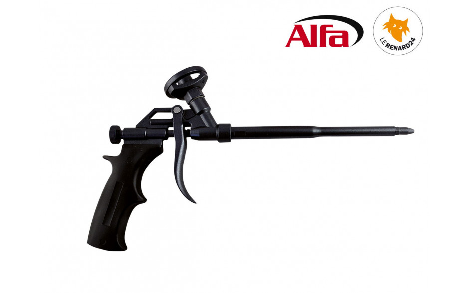  ALFA - Pistolet pour Mousse PU expansive «Premium Black» 