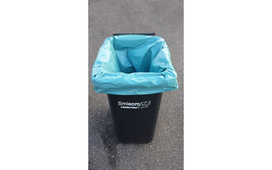 Sacs poubelles pais bleu pour gravats en 120 l 240 l ou 400 l
