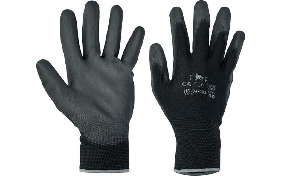 6 à 480 Paire PU montage Gants de travail gants nylon Mécanicien Gants