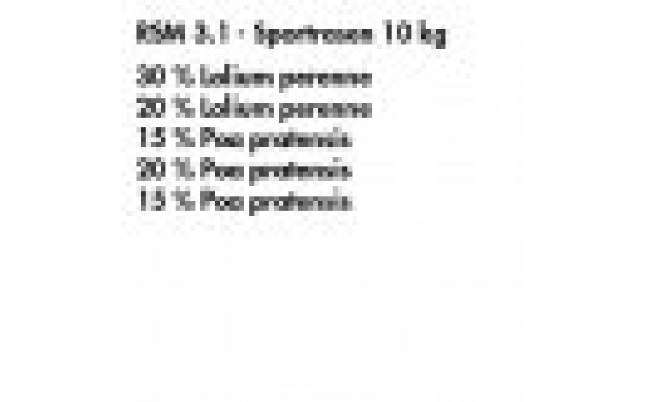 Gazon pour terrain de sport - composition