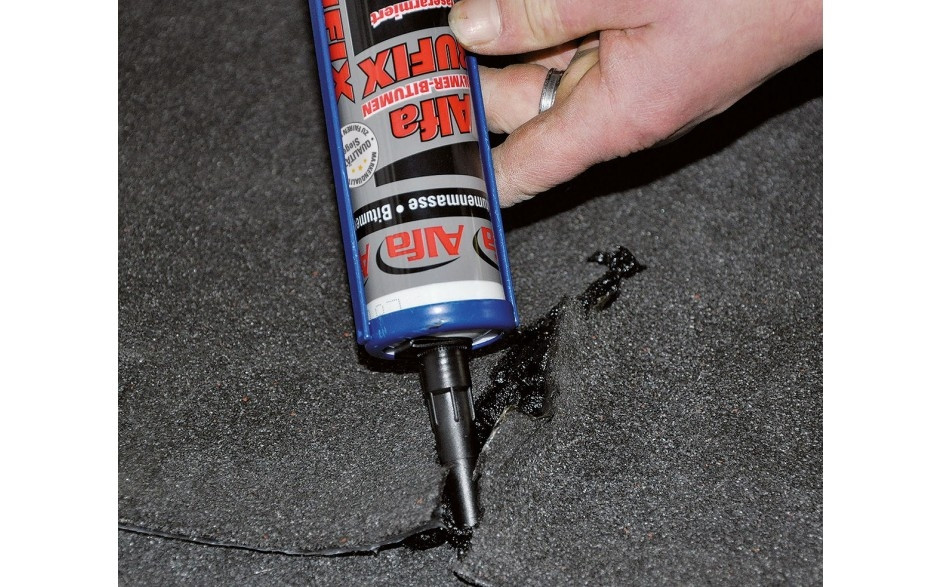 856 ALFA «RUFIX» - Mastic d’étanchéité à base de bitume - utilisation 