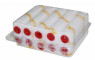 LOT - Manchon pour rouleau de peinture en polyamide «Fils en or»