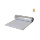 Sous-couche parquet et stratifié pour le sol avec pare vapeur en alu intégré et ruban adhésif
