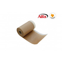 Ruban adhésif de masquage en crêpe imprégné avec papier de protection dépliant de 40 g/m²