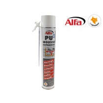 ALFA - Mousse PU expansive monocomposant 750ml manuelle