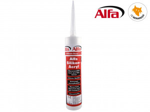 ALFA - Mastic silicone-acrylique blanc