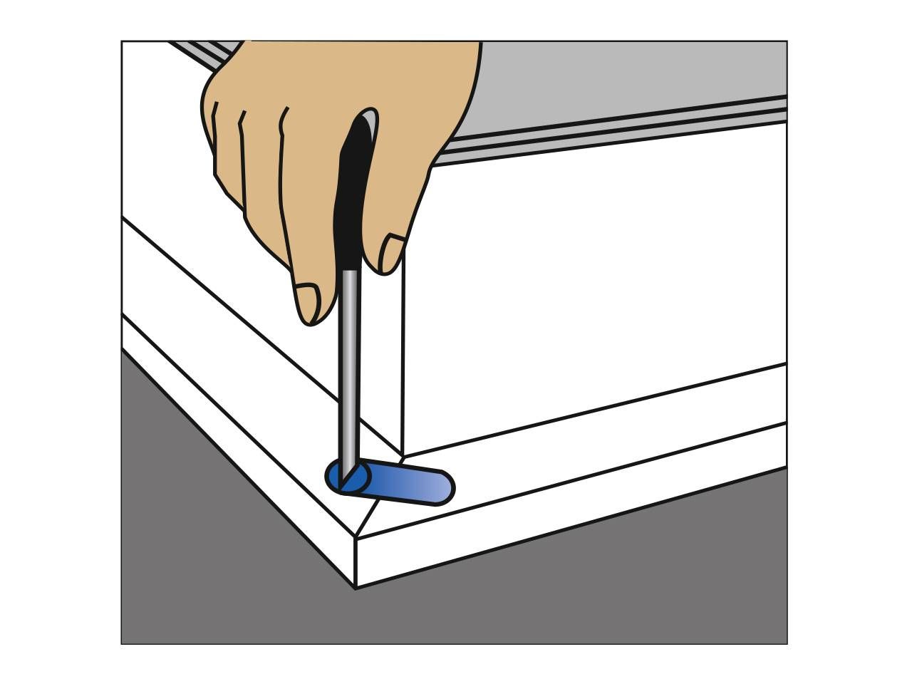 placer assemblage renforcer la fixation avec de etriers